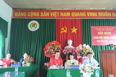 HỘI NGHỊ CÁN BỘ, VIÊN CHỨC NĂM HỌC 2023-2024 TRƯỜNG THCS NGHĨA ĐIỀN